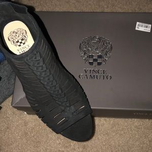 Brand new, never worn Vince Camuto black sandals